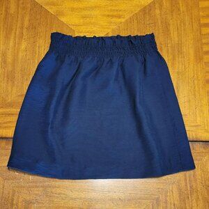 J. Crew Dark Blue Mini Skirt